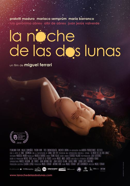 La noche de las dos lunas : Cartel