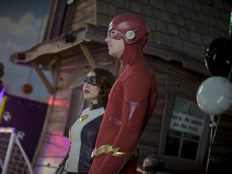 The Flash : Foto Grant Gustin, Jessica Parker Kennedy