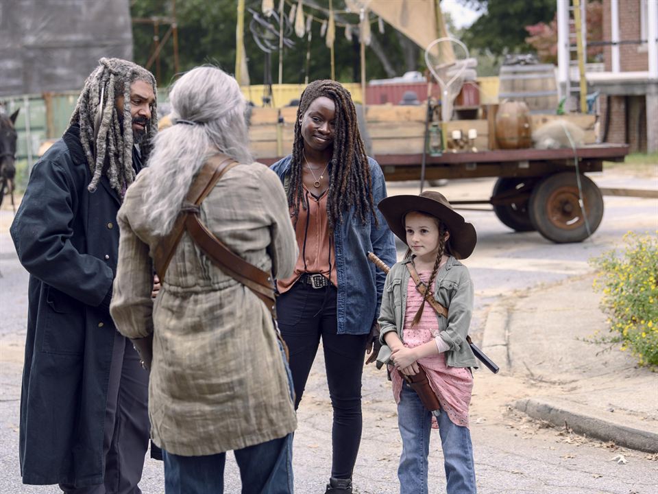 The Walking Dead : Foto Danai Gurira, Cailey Fleming, Khary Payton