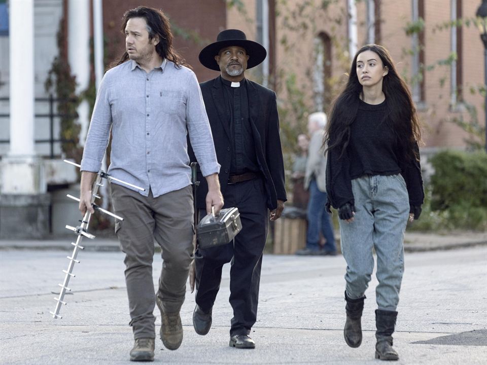 The Walking Dead : Foto Christian Serratos, Seth Gilliam, Josh McDermitt