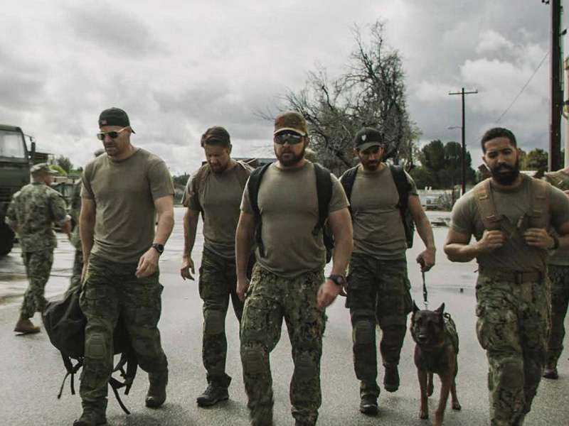 SEAL Team : Foto A.J. Buckley, David Boreanaz, Neil Brown Jr.