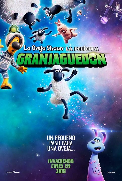 La oveja Shaun, la película: Granjaguedon : Cartel