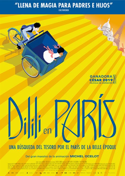 Dilili en Paris : Cartel