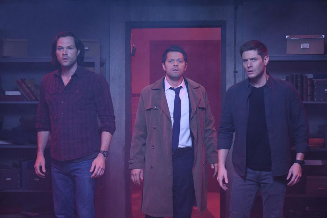 Sobrenatural : Foto Jensen Ackles, Misha Collins, Jared Padalecki