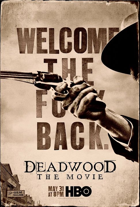 Deadwood: La pelicula : Cartel