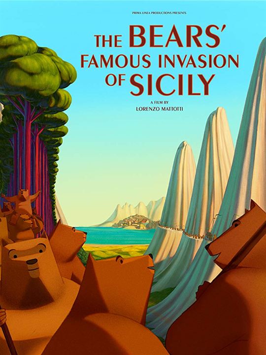 La famosa invasión de los osos en Sicilia : Cartel