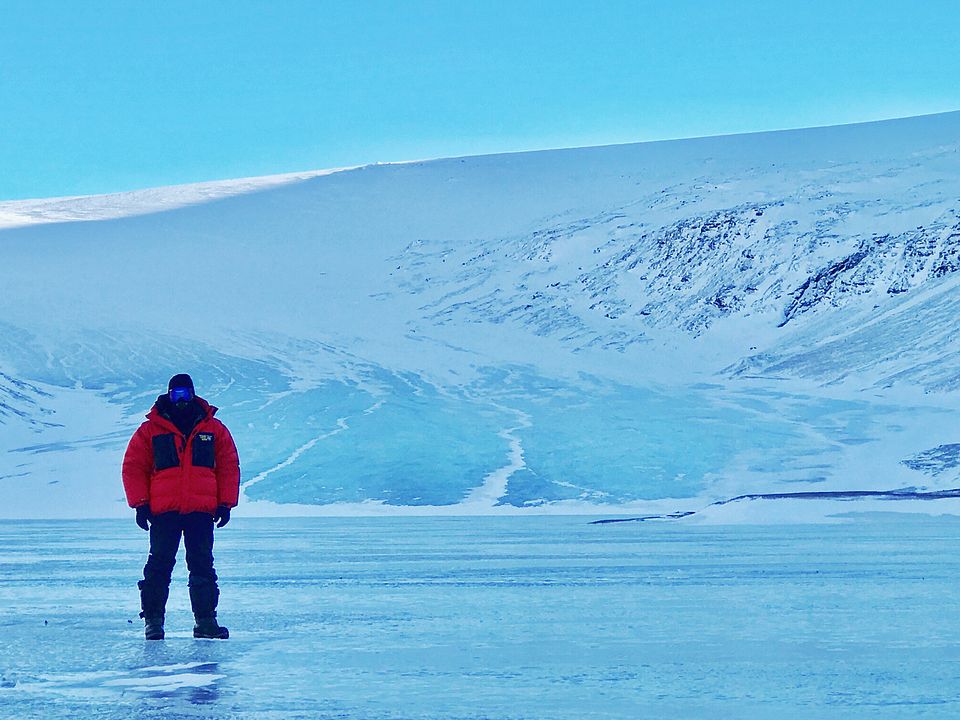 Hielo en llamas : Foto