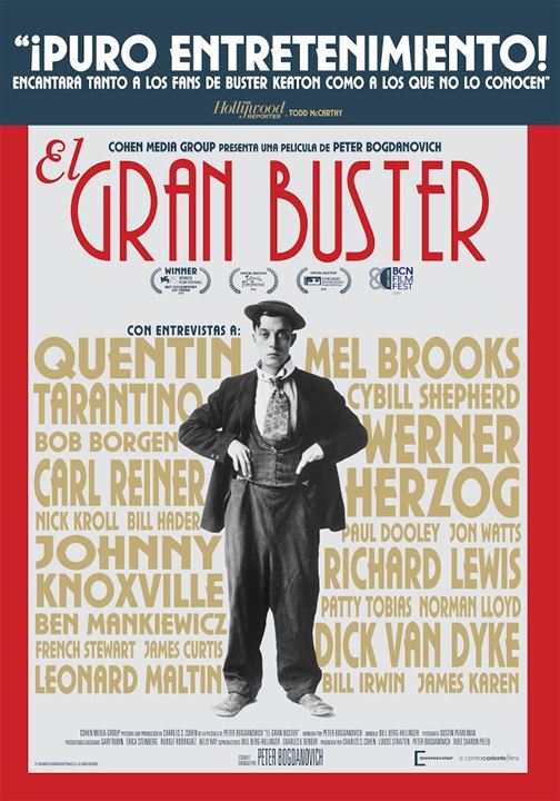 El gran Buster : Cartel