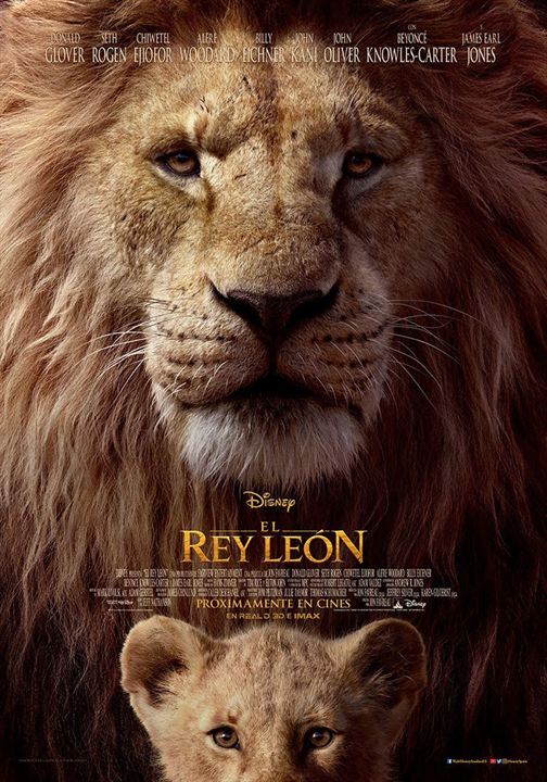 El Rey León : Cartel