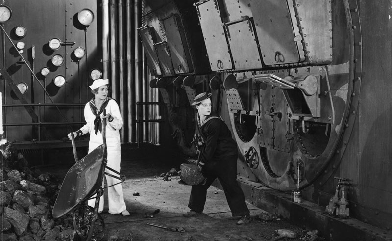 El navegante : Foto Buster Keaton, Kathryn McGuire