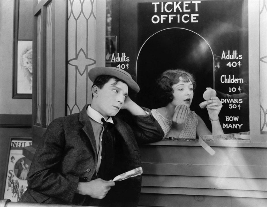 El moderno Sherlock Holmes : Foto Buster Keaton