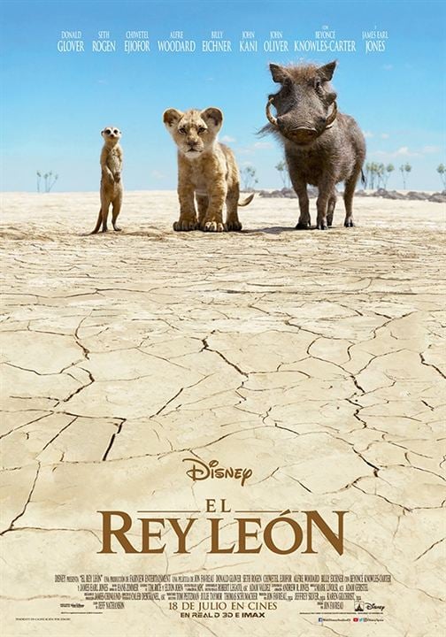 El Rey León : Cartel