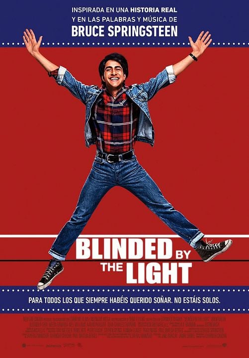 Blinded by the light (Cegado por la luz) : Cartel