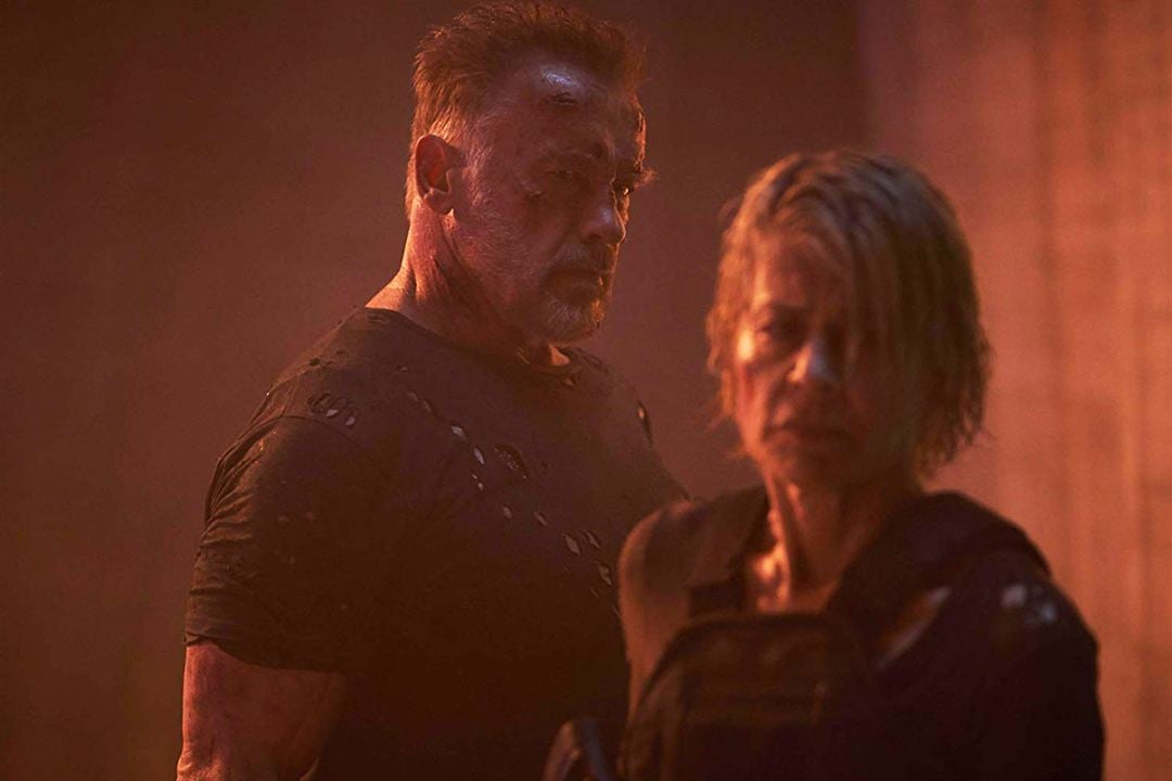 Terminator: Destino oscuro : Foto Linda Hamilton, Arnold Schwarzenegger