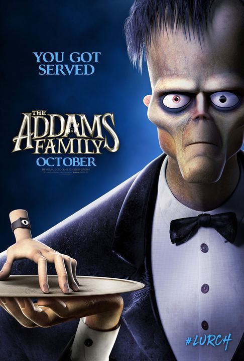La familia Addams : Cartel