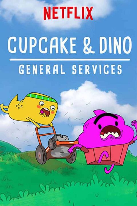 Cupcake y Dino: Arreglos y chapuzas : Cartel