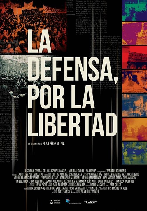 La defensa, por la libertad : Cartel