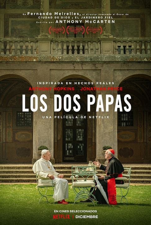 Los dos papas : Cartel