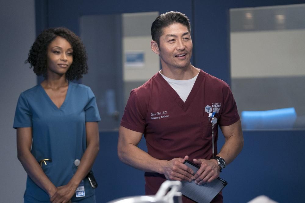 Chicago Med : Foto Yaya DaCosta, Brian Tee
