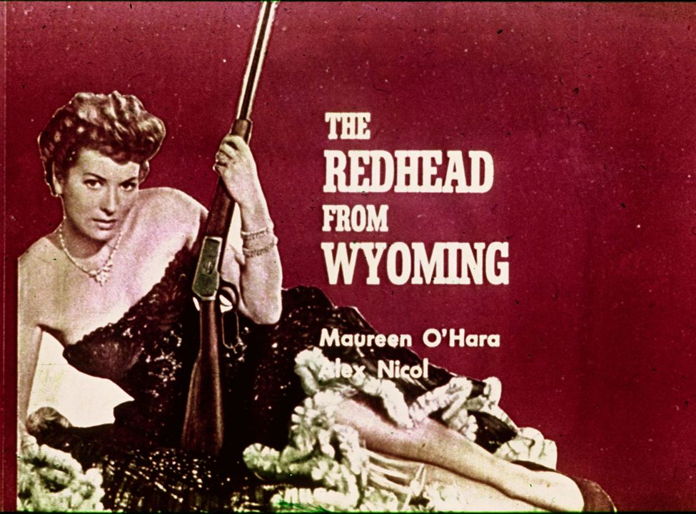 La pelirroja de Wyoming : Cartel
