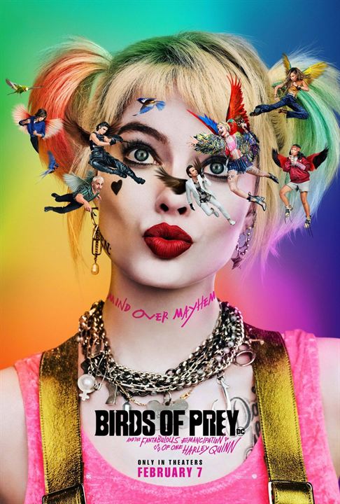 Aves de Presa (y la fantabulosa emancipación de Harley Quinn) : Cartel