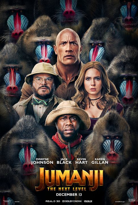 Jumanji: Siguiente nivel : Cartel