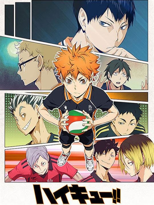 Haikyu!! Los ases del vóley : Cartel