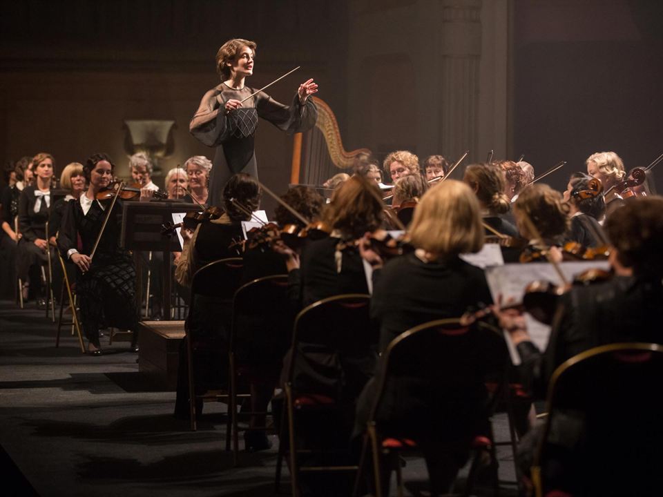 La directora de orquesta : Foto Christanne de Bruijn