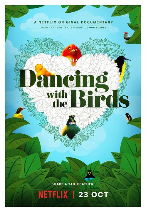 Bailando con los pájaros : Cartel
