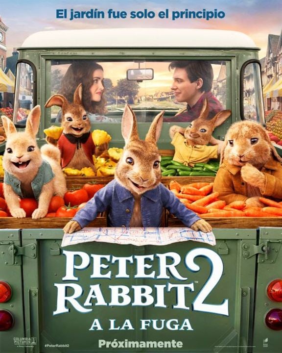 Peter Rabbit 2: A la fuga : Cartel