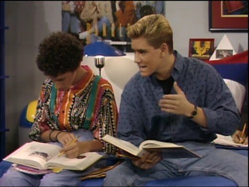 Salvados por la campana : Cartel