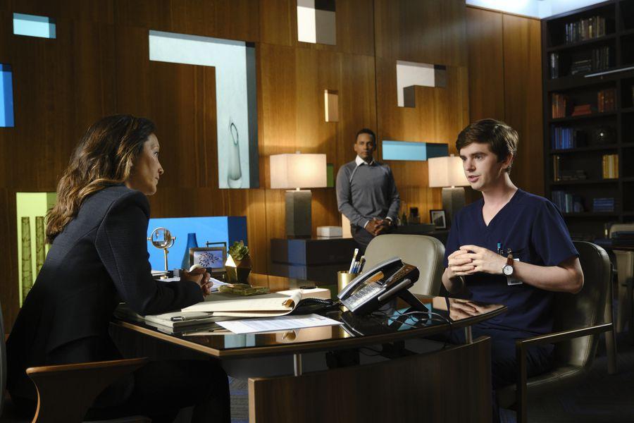The Good Doctor : Foto Christina Chang, Hill Harper, Freddie Highmore