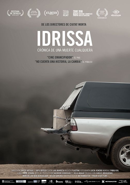Idrissa, crónica de una muerte cualquiera : Cartel