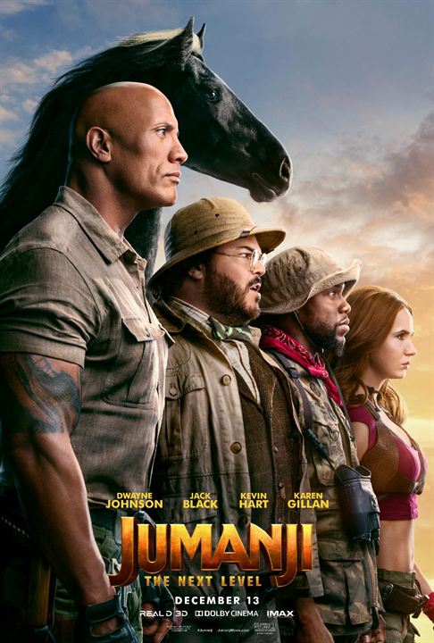 Jumanji: Siguiente nivel : Cartel