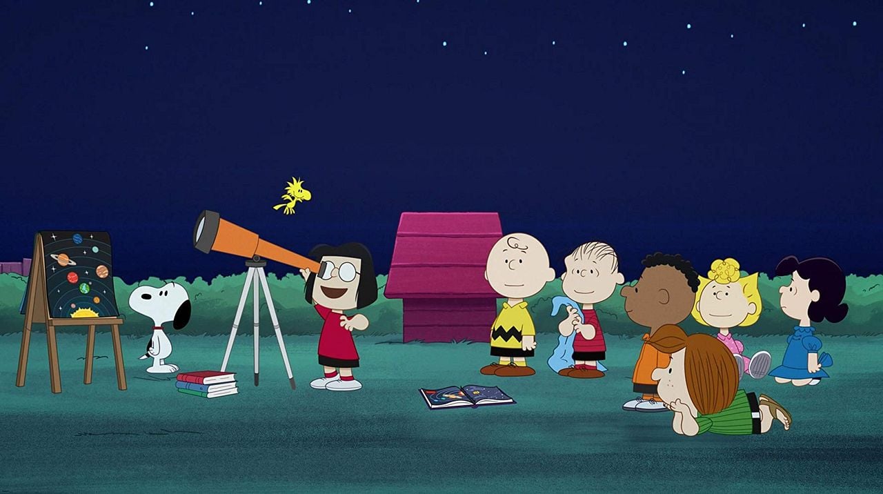 Snoopy en el espacio : Cartel