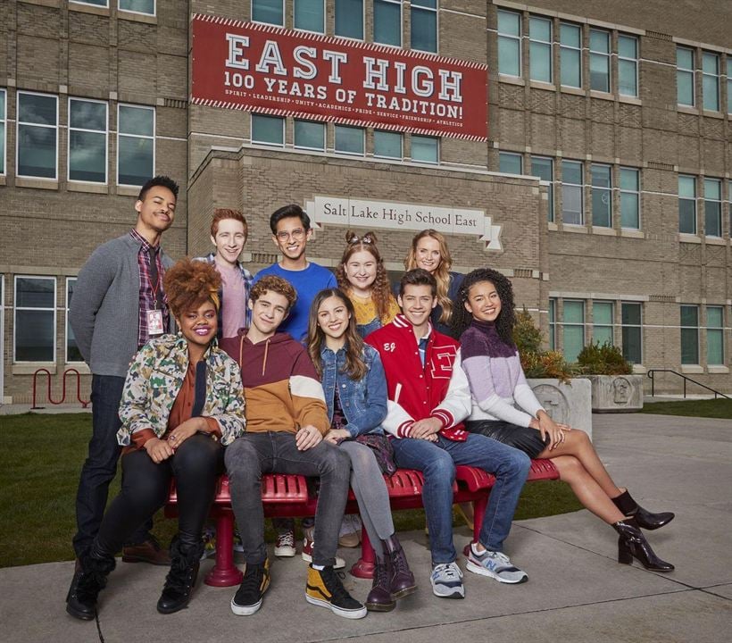 Foto Kate Reinders, Olivia Rodrigo, Matt Cornett, Mark St. Cyr, Sofia Wylie, Julia Lester, Joshua Bassett, Dara Renee, Larry Saperstein, Frankie A. Rodriguez