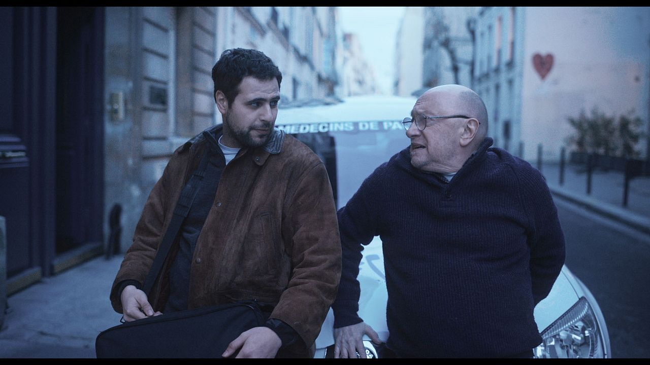 Foto Michel Blanc, Hakim Jemili