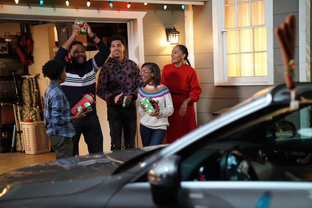 Black-ish : Foto Marcus Scribner, Tracee Ellis Ross, Anthony Anderson, Miles Brown, Marsai Martin