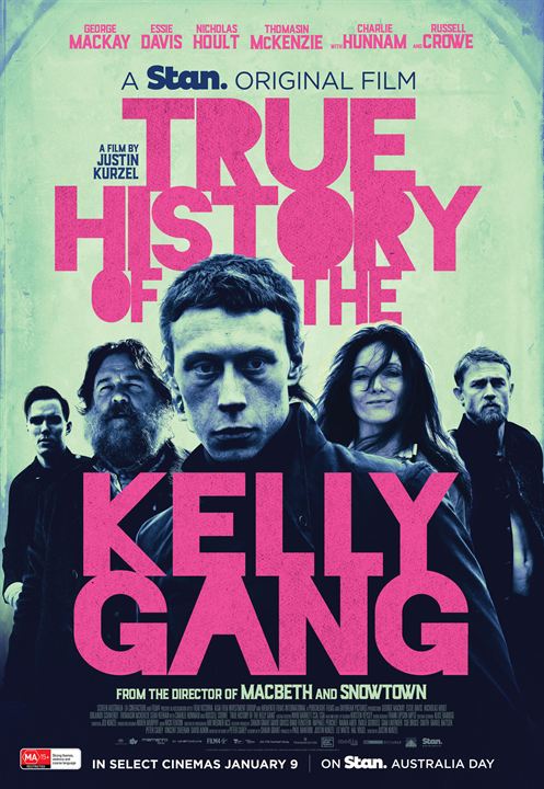 La verdadera historia de la banda de Kelly : Cartel