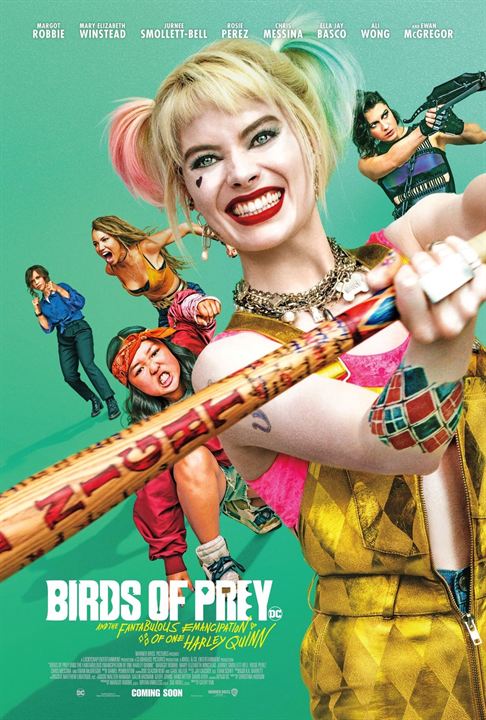 Aves de Presa (y la fantabulosa emancipación de Harley Quinn) : Cartel