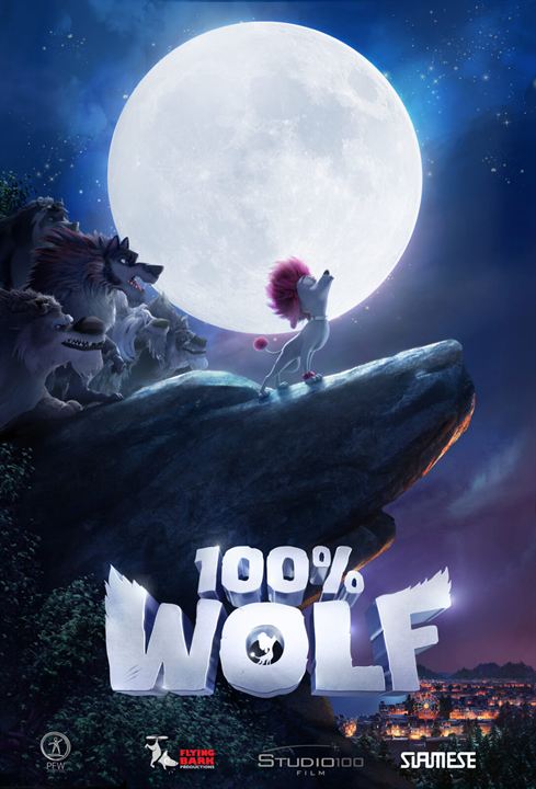 100% Wolf: Pequeño gran lobo : Cartel