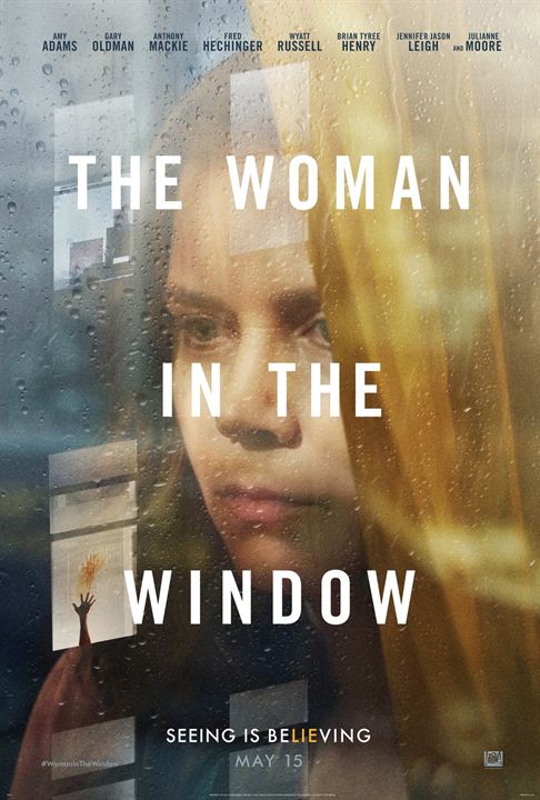 La mujer en la ventana : Cartel