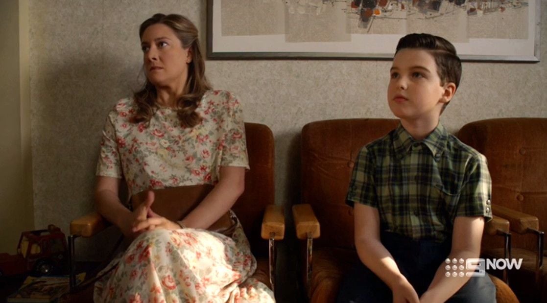 El joven Sheldon : Cartel