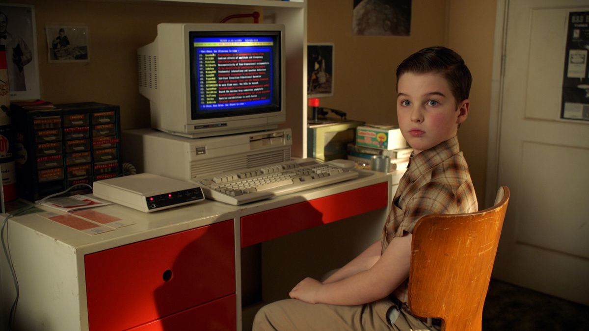 El joven Sheldon : Cartel