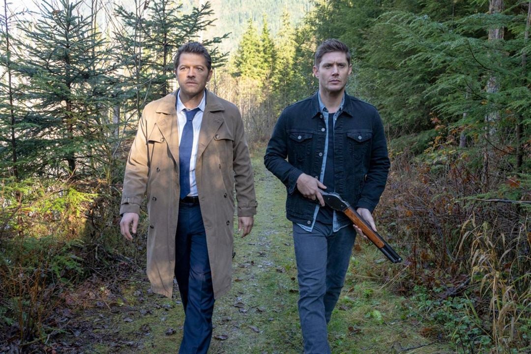 Sobrenatural : Foto Misha Collins, Jensen Ackles