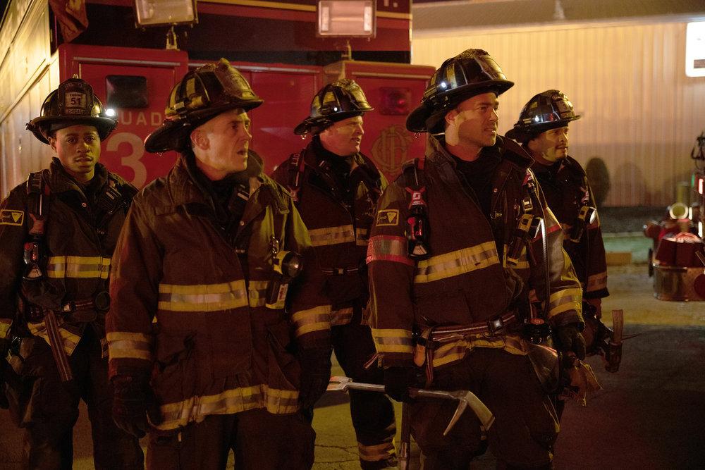 Chicago Fire : Foto Taylor Kinney, David Eigenberg, Joe Minoso