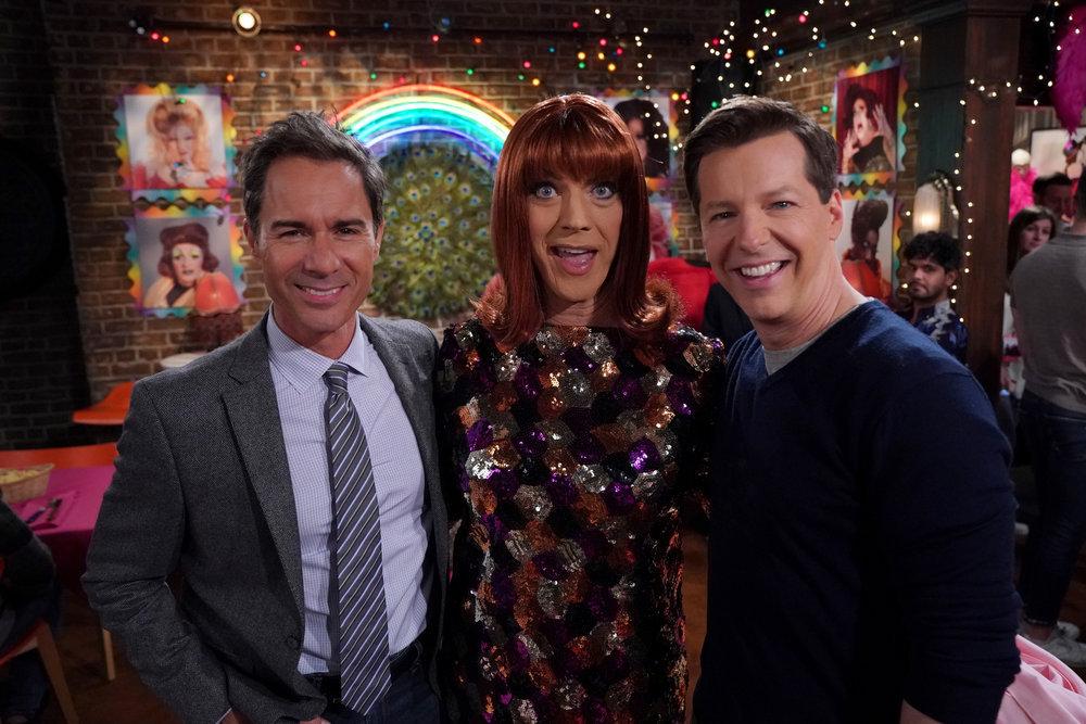 Will y Grace : Foto Sean Hayes, Clinton Leupp, Eric McCormack