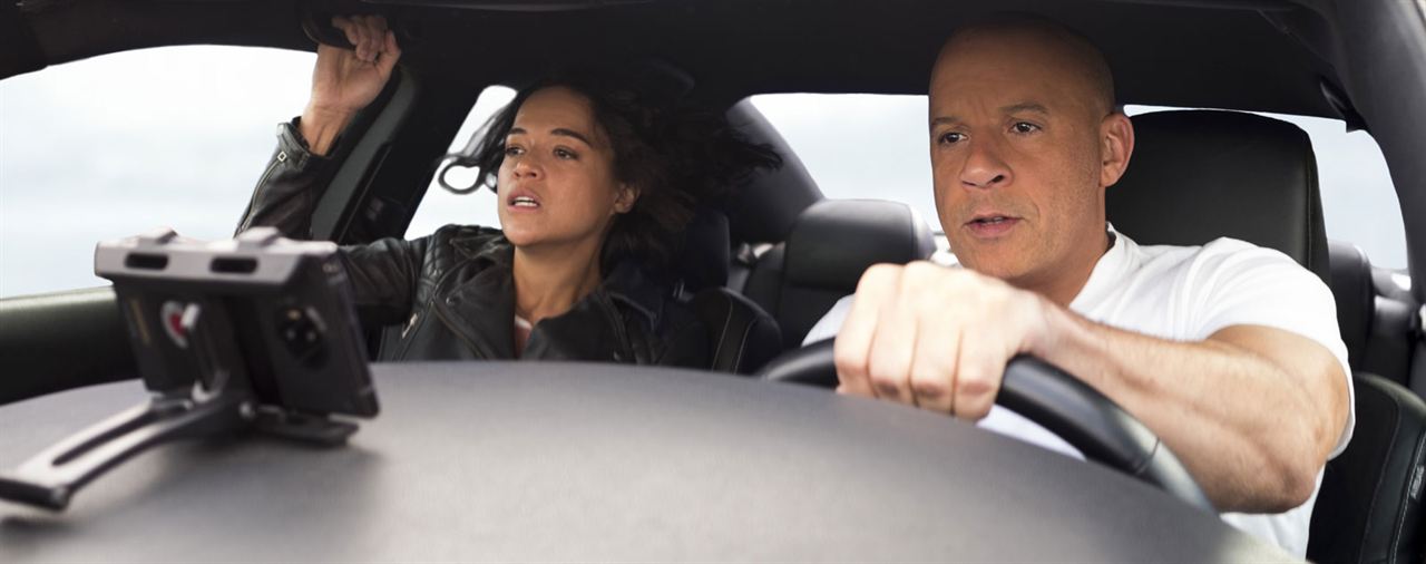Fast & Furious 9 : Foto Michelle Rodriguez, Vin Diesel