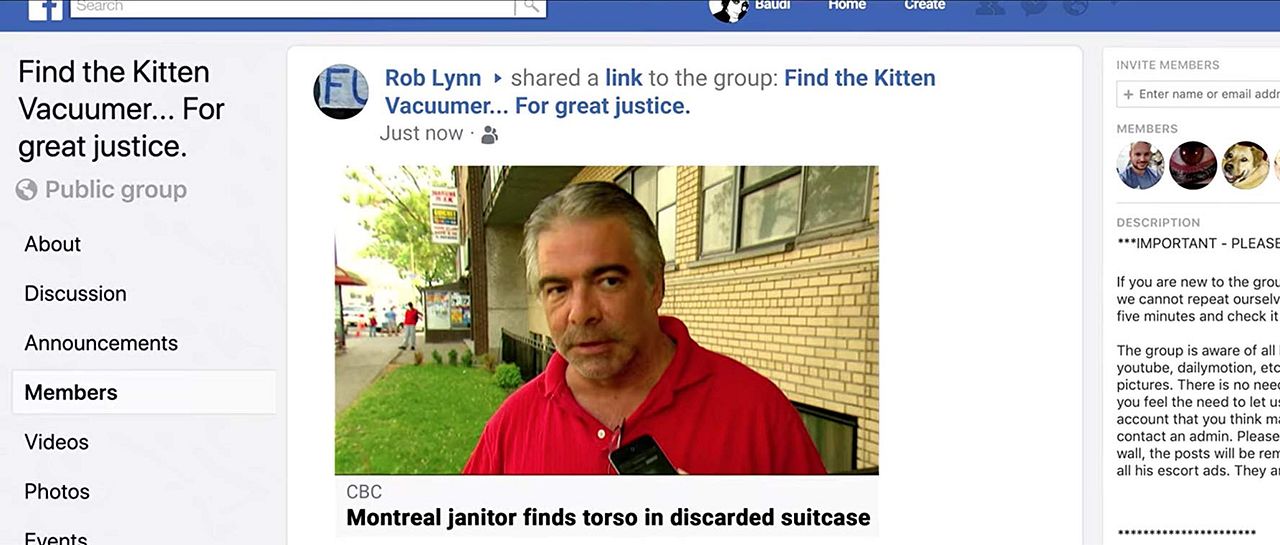 A los gatos ni tocarlos: Un asesino en Internet : Cartel