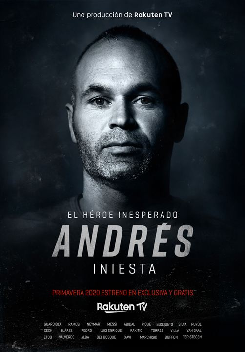Andrés Iniesta: El héroe inesperado : Cartel